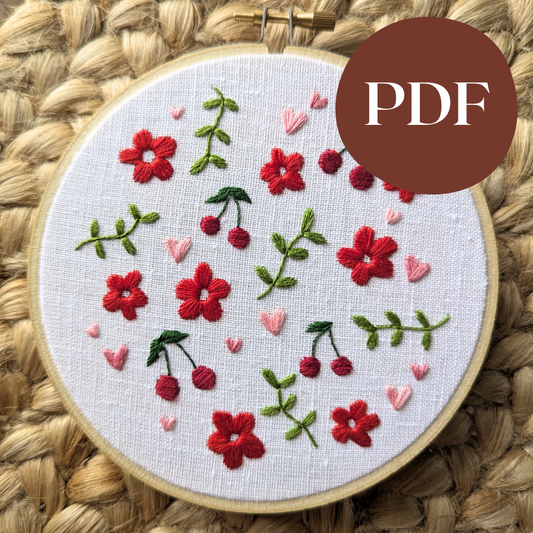 Cherry Scatter Pattern